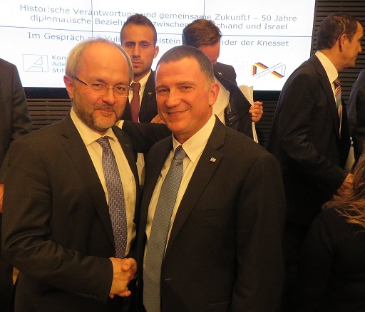 Volkmar Klein und Yuli Edelstein