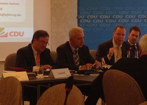 Armin Laschet, Stanislaw Tillich, Energiewende